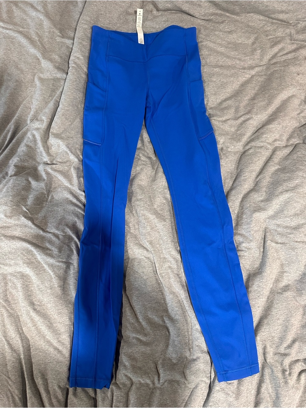 Lululemon Electric Blue High-Waist Active Leggings